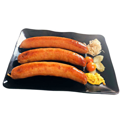 瑞士风味烤肠煎烤肠德式酒店餐厅批烟熏烧烤发西餐拼盘商用香肠 - 图3