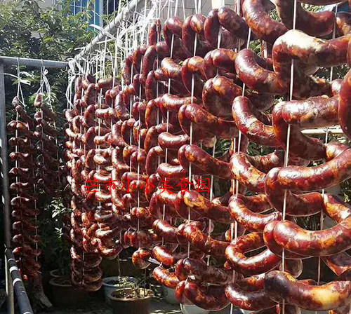 云南德宏 正宗麻辣香肠 纯手工猪肉辣肠年货腊肠腊肉腊肠农家自制 - 图0