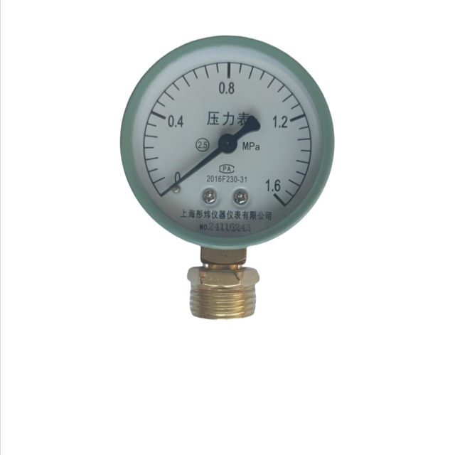 Floor heating pressure gauge oil pressure gauge