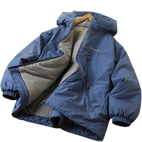 男女童加厚轻量棉服2025冬季新款中大童保暖棉袄青少年休闲厚外套 - 图3