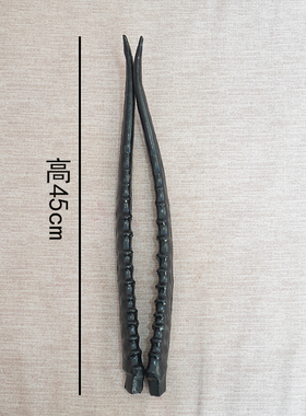 仿真羚羊角一对羊角仿真动物角形态逼真拍摄道具摆件装饰品头饰