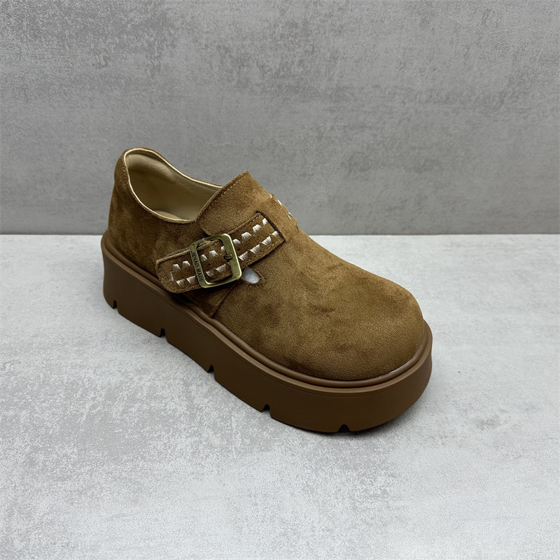 撤柜处理2026春季新款女鞋复古风一脚蹬懒人鞋圆头百搭厚底勃肯鞋,淘宝优惠券,粉丝福利购,淘宝优惠卷