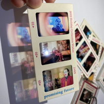 Come to chart Custom Slide Anti-turn film Film Bookmark Creative Graduation Gift Companion Gift Light Film