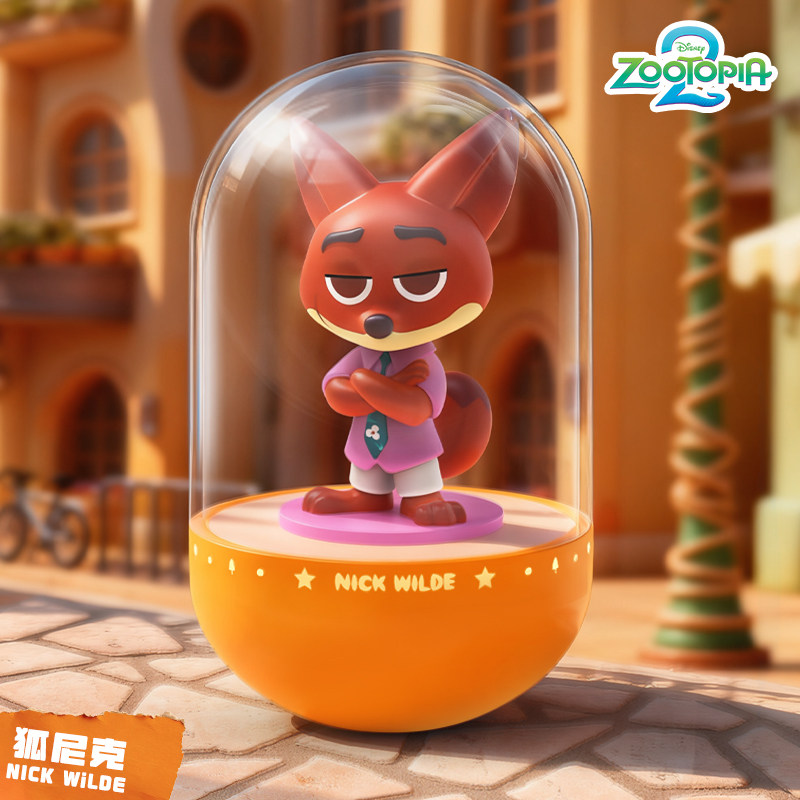 【官方正品】疯狂动物城2盲盒小夜灯尼克朱迪联名周边手办摆件,淘宝优惠券,粉丝福利购,淘宝优惠卷