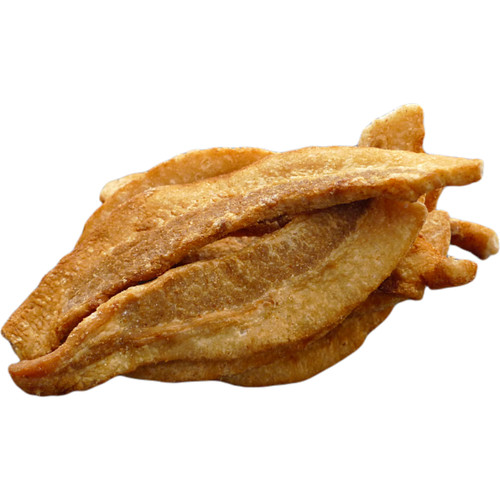 猪油渣酥脆脂渣生酮零食偏肥非五花肉粕油梭子无淀粉青岛 - 图3