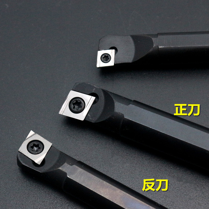 数控精车刀片菱形镗孔外圆开槽单面金属陶瓷CCGT09T304ER-F-TN60_虎窝淘