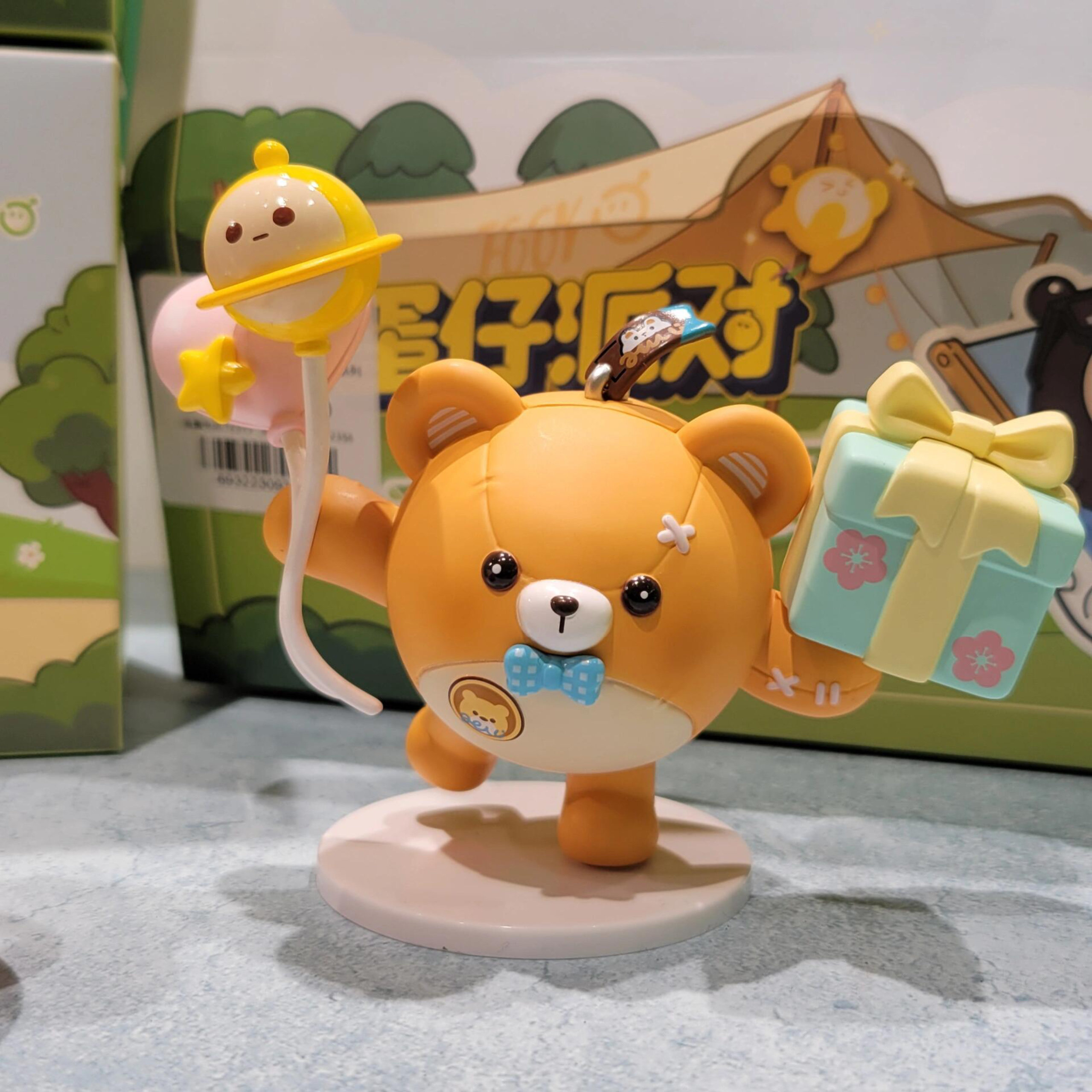 蛋仔派对手办正版蛋仔派对盲盒一起去野餐系列手办公仔游戏周边潮玩具摆件礼物