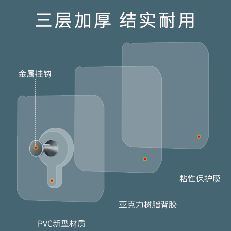 挂画免打孔神器免钉墙壁墙上安装相框婚纱照片字帖书画钩无痕墙钉 - 图0