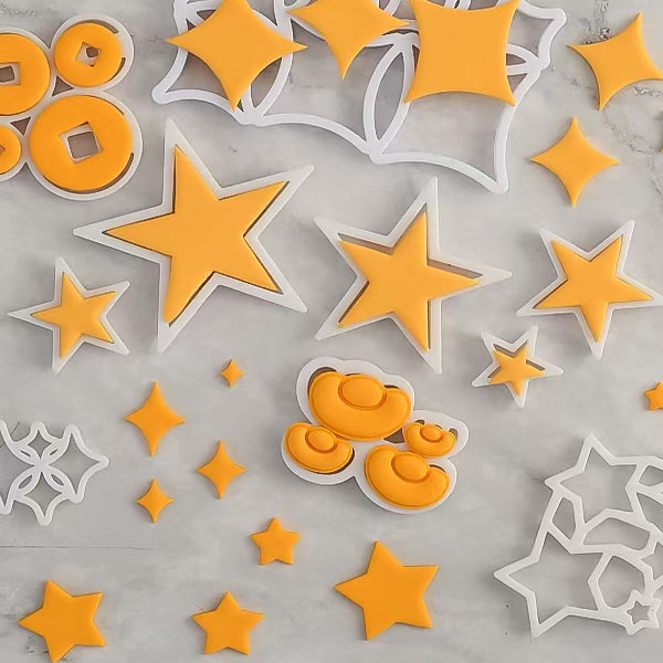 五角星元宝正四星几何图形翻糖巧克力塑料切模蛋糕甜品爱心压模,淘宝优惠券,粉丝福利购,淘宝优惠卷