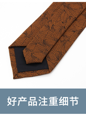 Jacketman复古几何图领带