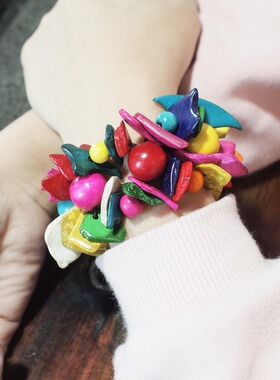 新款波西米亚时尚彩色手链饰品