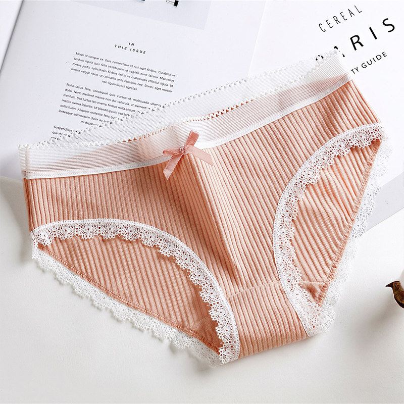 俞兆林少女有机棉中低腰纯棉内裤 俞兆林兰芷内裤