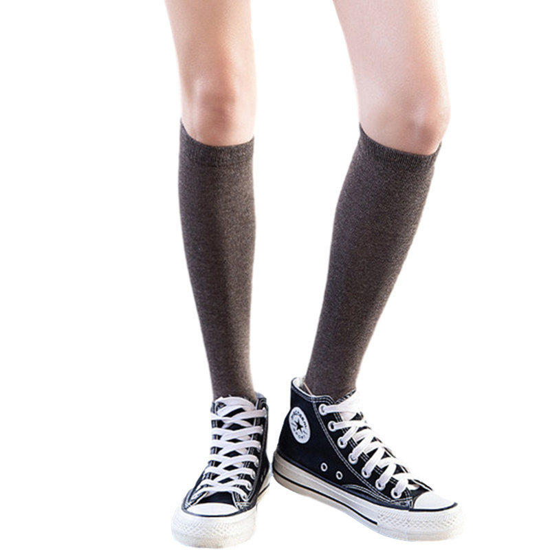 俞兆林女棉质日系纯色半ins中筒袜 俞兆林兰芷短袜/打底袜/丝袜/美腿袜