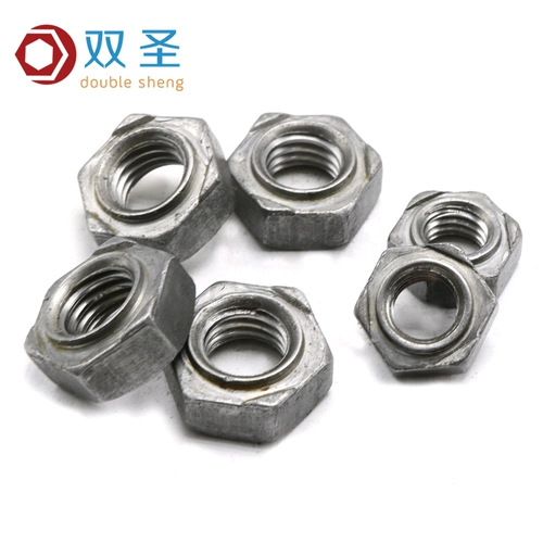 [M4-M16] Натуральные шестиугольные сварочные гайки гексагональные сварочные гайки завершены