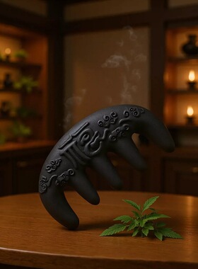 【曜香】天然草本手工合香梳按摩梳子发梳天然合香梳中药梳