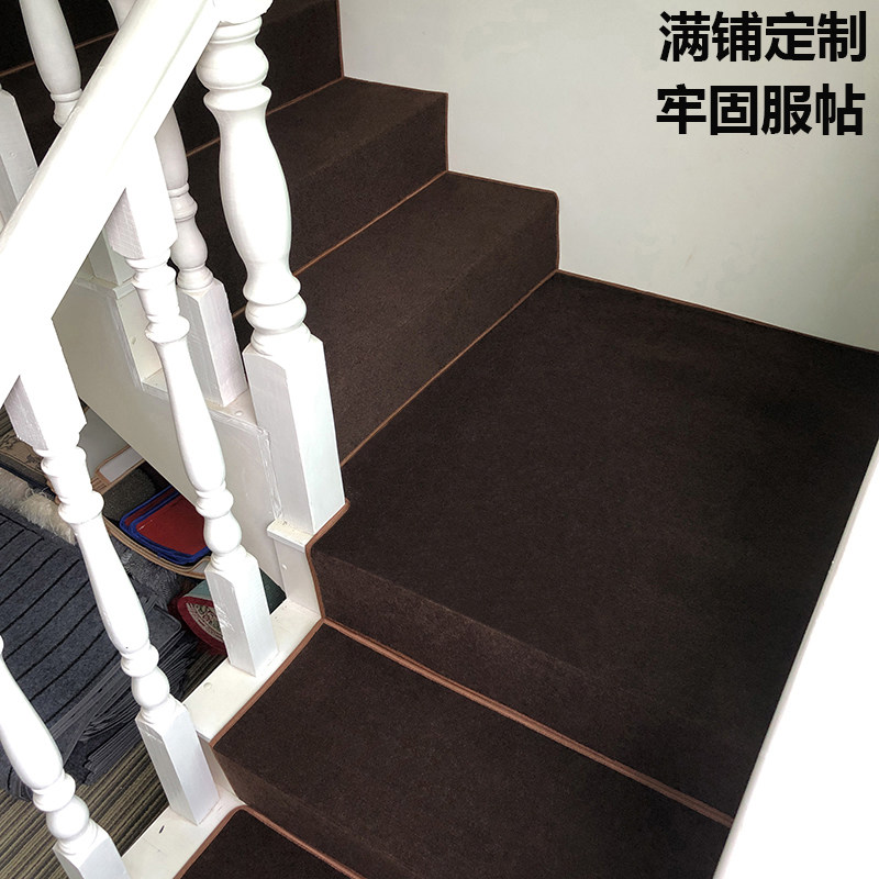 防滑楼梯地垫地毯踏步垫台阶走道满铺免胶自粘家用商用定做定制_虎窝淘