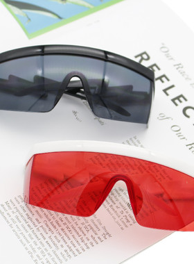 大框个性风凹造型防唾沫太阳镜