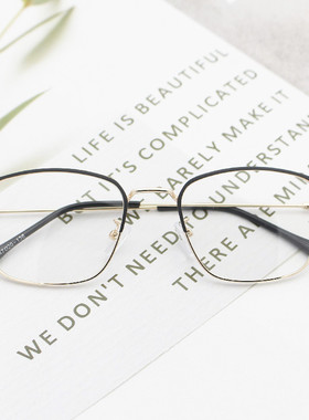 防蓝光电脑韩版男士近视护目镜