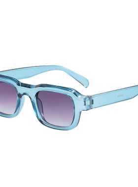 可配近视高级感粗框太阳眼镜女