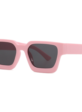 大框太阳镜女士方形时尚潮素颜