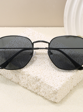 男士金属圆框时尚太阳镜