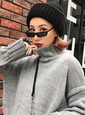 小框嘻哈凹造型网红封帆复古黑色