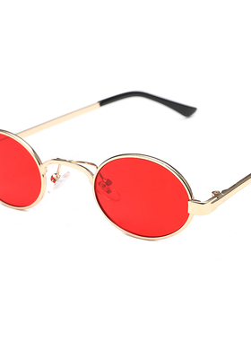 墨镜复古风男女款凹造型太子镜