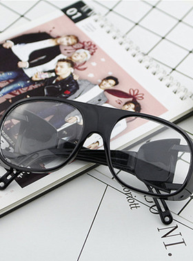 新品劳保防护眼镜 玻璃镜片防尘防风防冲击防飞溅打磨电焊平光镜