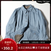 Swedish Military Public Hair Original Jacket Civil Defence Law Enforcement Department Jacket Light Blue Warm Outdoor Army Fan Long sleeves M59