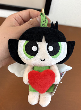 飞天小女警天使款毛绒挂件