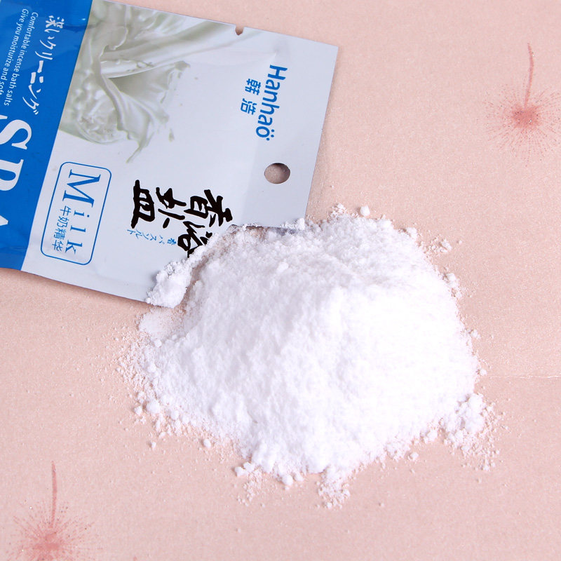 沐丽雅牛奶香浴盐 足浴盐单包泡脚搓盐搓脚浴盐SPA推盐家用小袋盐,淘宝优惠券,粉丝福利购,淘宝优惠卷