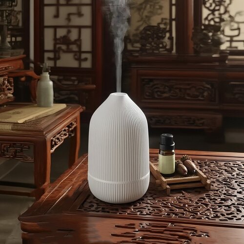 多特瑞精油专用香薰机卧室床头香薰灯usb加湿器家用静音室内助眠 - 图2
