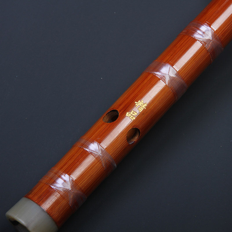 董雪华大师精制专业灵声调苦竹笛子 迪创乐器笛子