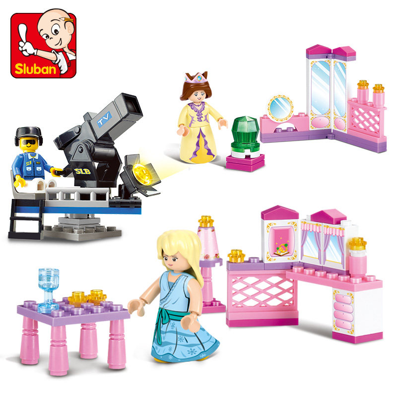 积木女孩子系列益智力小颗粒拼装启蒙玩具幼儿园儿童组装拼图入门,淘宝优惠券,粉丝福利购,淘宝优惠卷