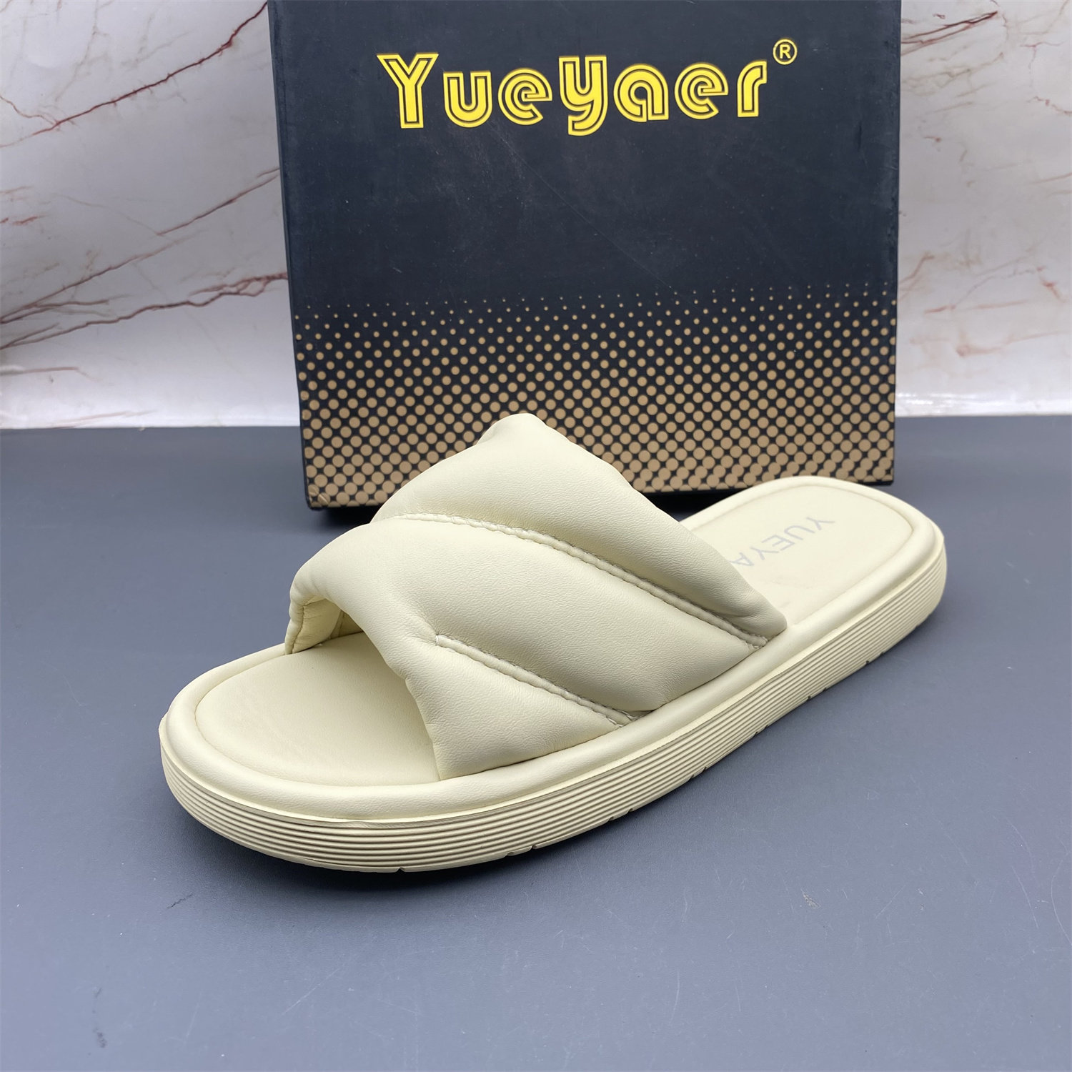 月芽儿品牌断码撤柜处理女鞋平底防滑露趾时尚气质柔软休闲凉拖鞋,淘宝优惠券,粉丝福利购,淘宝优惠卷