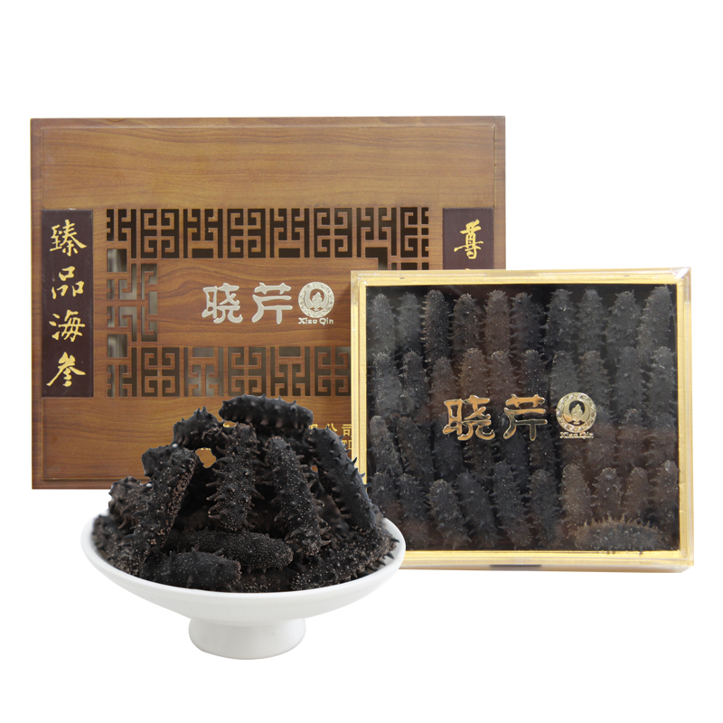 晓芹大连干海参500g特价深海辽刺参 晓芹海参