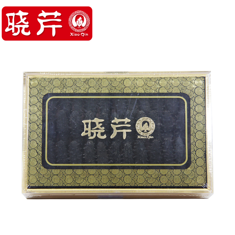 晓芹旗舰店晓芹海参 淡干海参 海参干货32-40头 200g  海参礼盒2