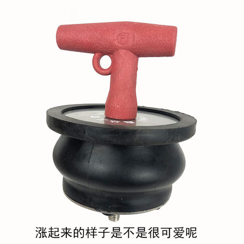 汽车水箱试压堵头胶塞试漏胶墩管道塞打压检漏工具维修中冷器封头 - 图2