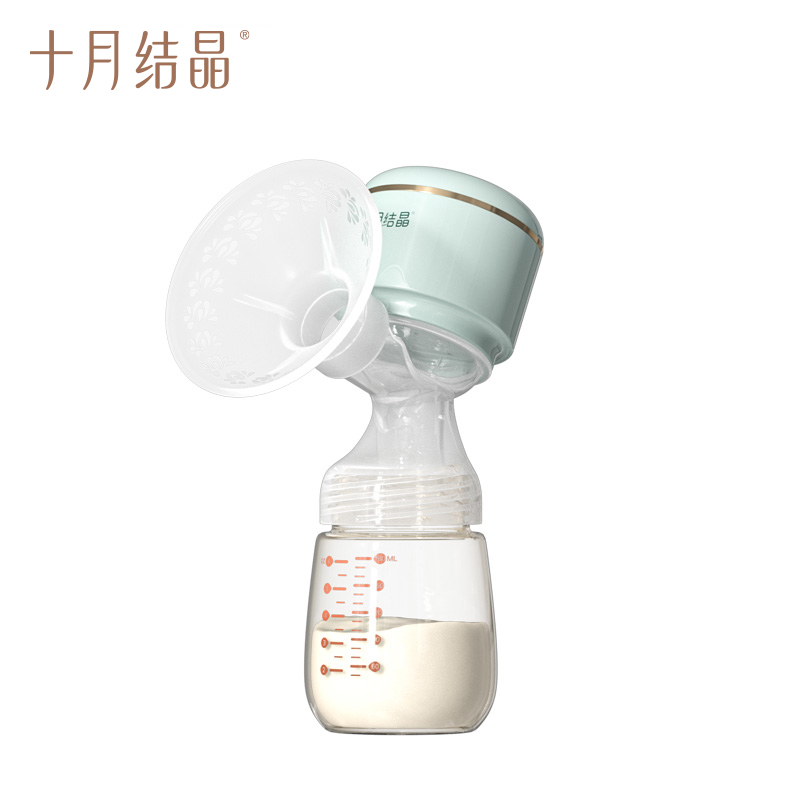 十月结晶吸奶器一体式电动自动挤拔奶器孕产妇产后正品静音大吸力 - 图0