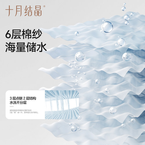 十月结晶婴儿泡泡纱浴巾纯棉纱布初生新生儿全棉吸水宝宝儿童毛巾 - 图1
