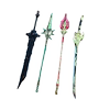 Weapon model Three Kingdoms set toy ornaments