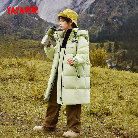 Duck children's clothing for boys and girls short down jackets