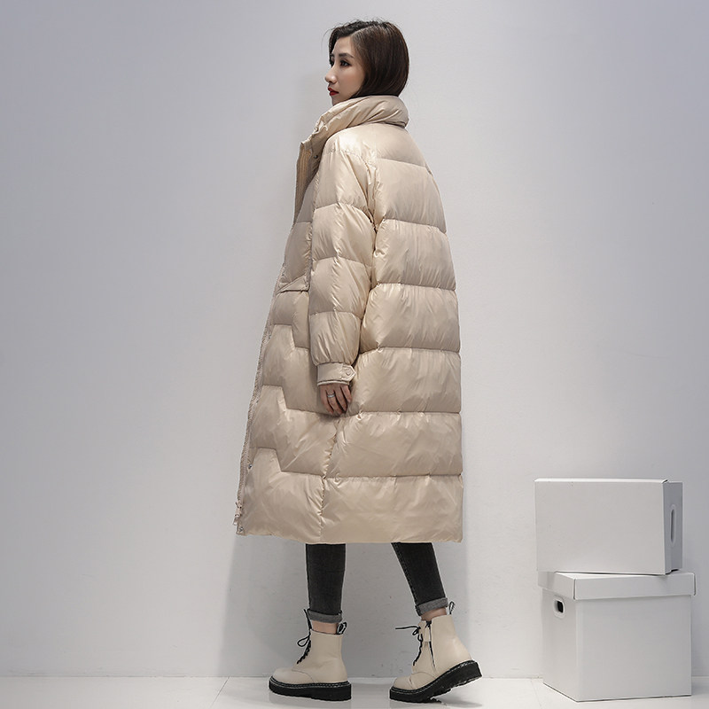 鸭鸭中长款长2020年冬季新款羽绒服 鸭鸭羽绒服