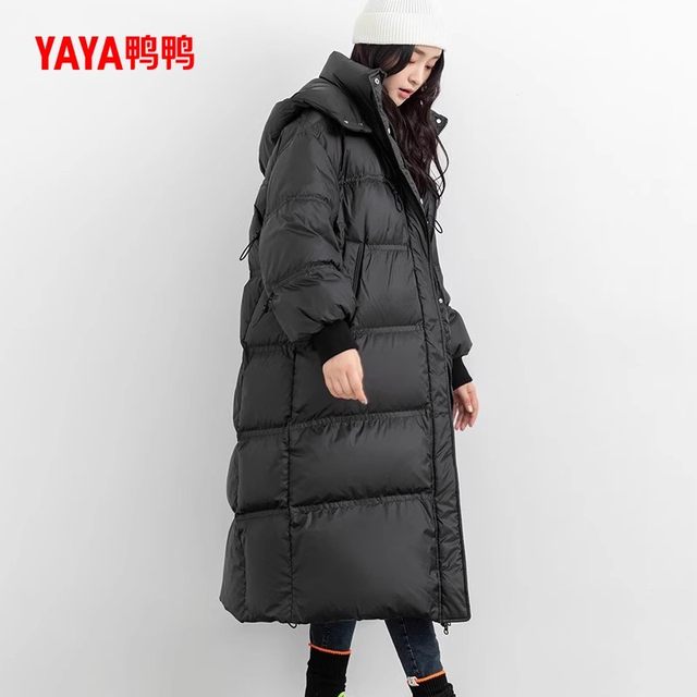 Duck Down Jacket Women 2023 Fashion Long Jacket