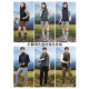 Duck duck short stand collar down vest, same style for men and women