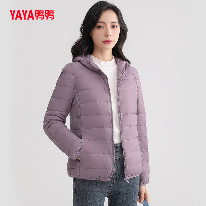 鸭鸭2022年秋冬季新款短款羽绒服 鸭鸭羽绒服