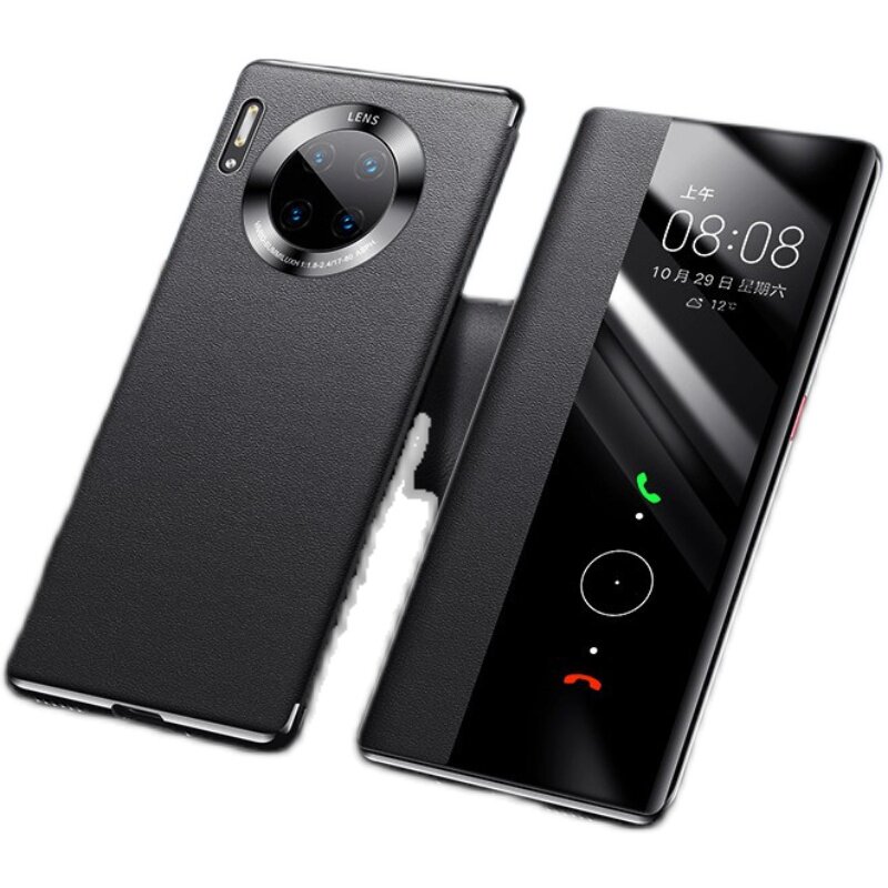 Huawei mate30 mobile phone case leather cover flip cover all-inclusive