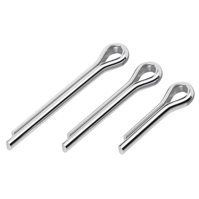 304 stainless steel open pin elastic hair clip