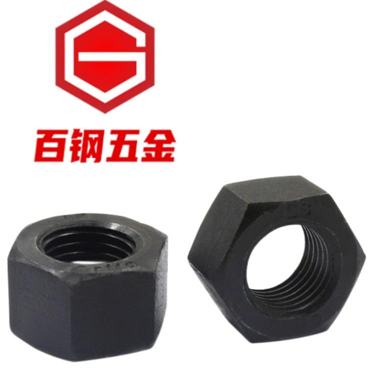 10.9级加厚螺母特厚6175螺帽M10M12M14M16M18M20M24M27M30M36M42M - 图2