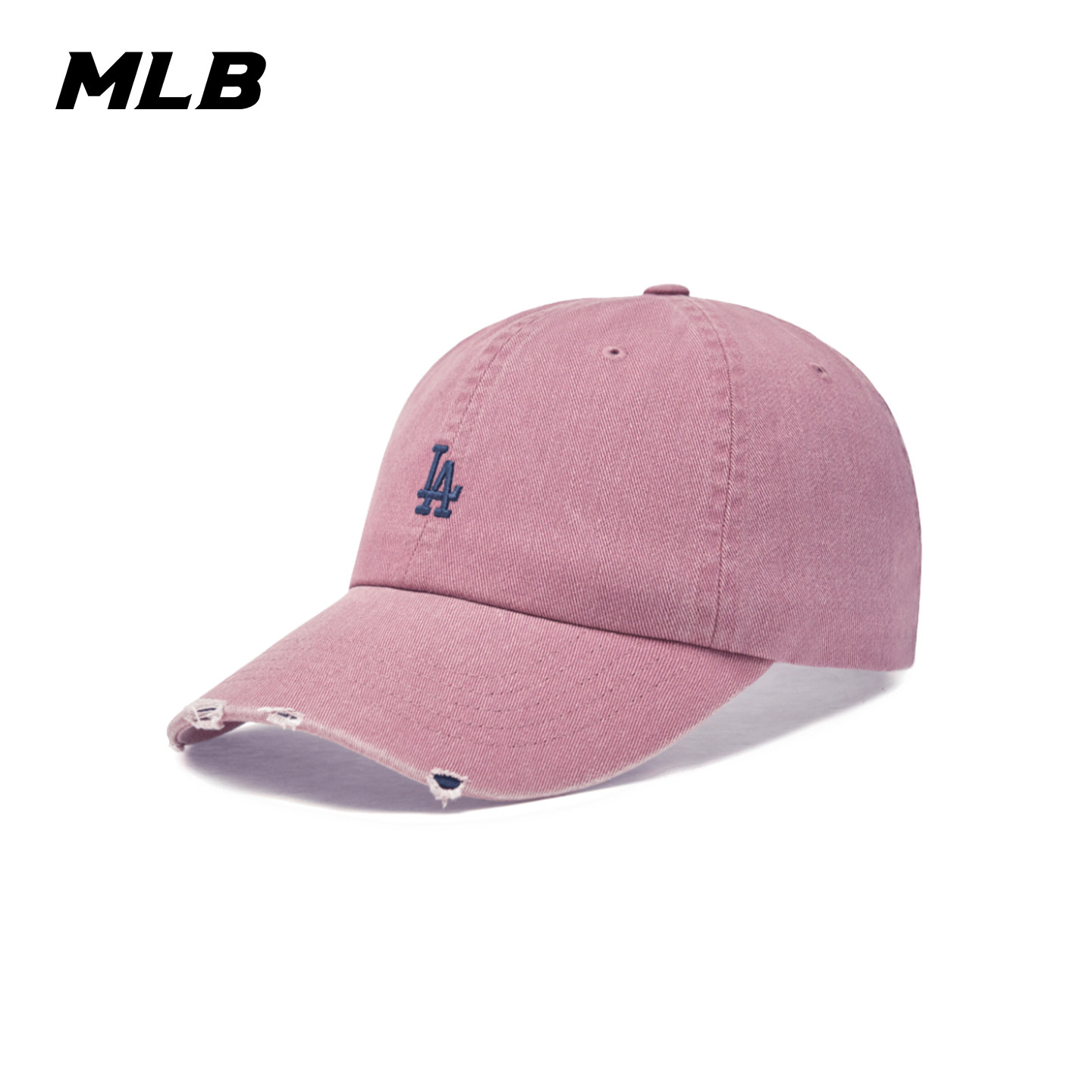 韩国MLB专柜正品男女破洞百搭显脸小迷你复古软顶棒球帽春季新款